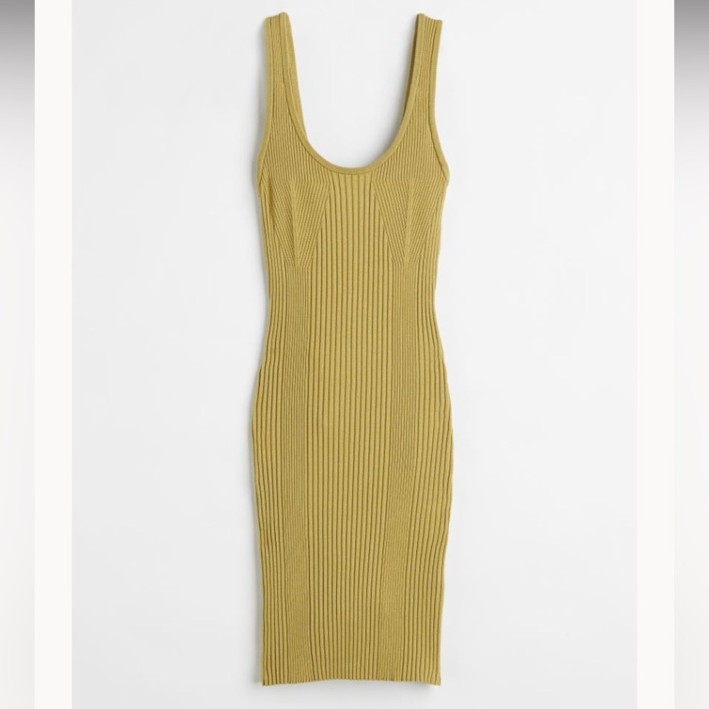 NWOT H&M Rib Knit Bodycon Dress